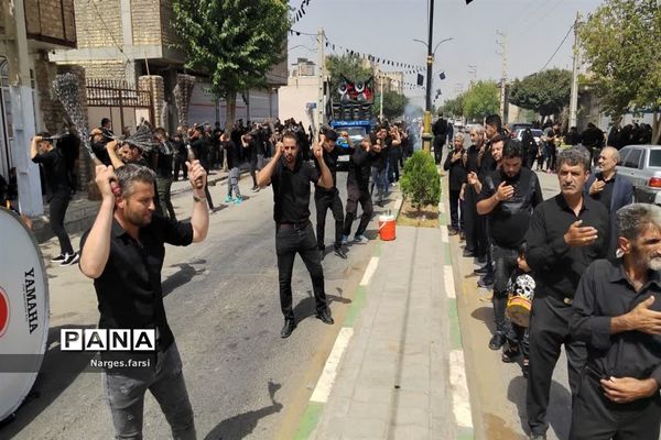 عاشورای حسینی در شهر جعفریه قم