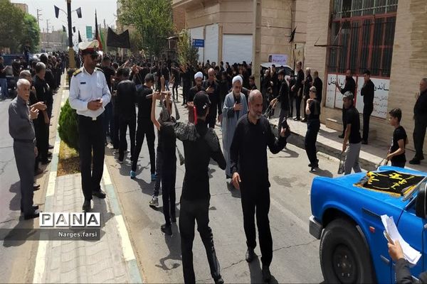 عاشورای حسینی در شهر جعفریه قم