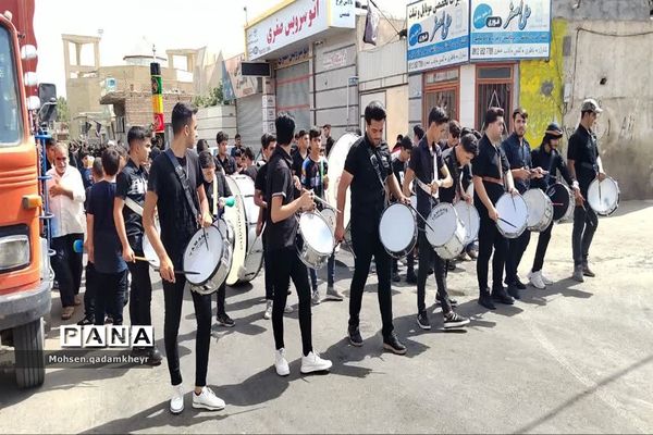 عاشورای حسینی در شهر جعفریه قم