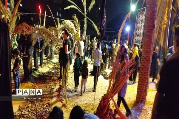 مراسم سوگواری شام غریبان در مشهد مقدس