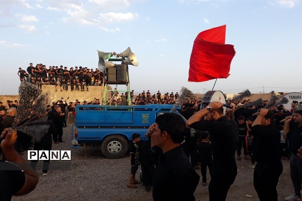 مراسم عزداری ماه محرم در شهر کندر‌ خلیل‌آباد