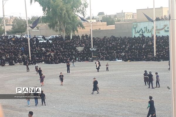 برگزاری مراسم عزاداری خیمه‌سوزان عصر عاشورا در ابرکوه