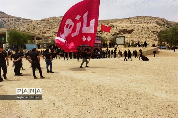 مراسم عزاداری جوانان علی اکبر دیار کوثرآل طه روستای امیرحاجیلو