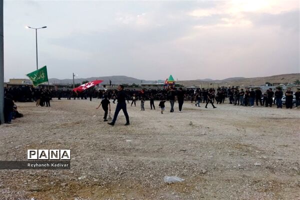 مراسم عزاداری جوانان علی اکبر دیار کوثرآل طه روستای امیرحاجیلو