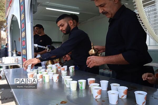 تصویرسازی باشکوه ظهر عاشورا در حسینیه سفید اشکذر