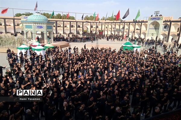 تصویرسازی باشکوه ظهر عاشورا در حسینیه سفید اشکذر