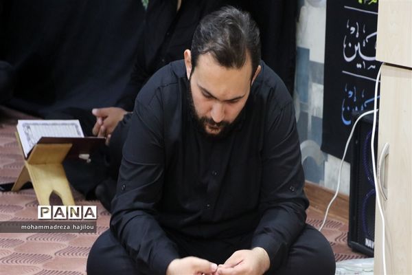 احیا قرآنی شب عاشورا در شهرستان ساوه