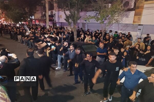 مراسم عزاداری شاه‌حسین گویان در شهرستان فردیس