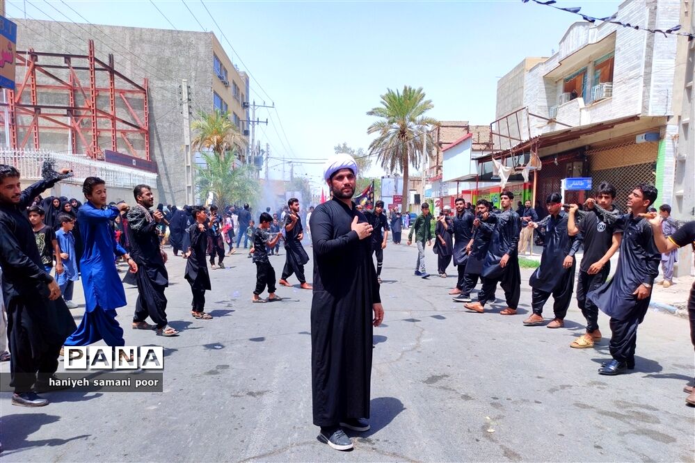 روز عاشورا در ایرانشهر