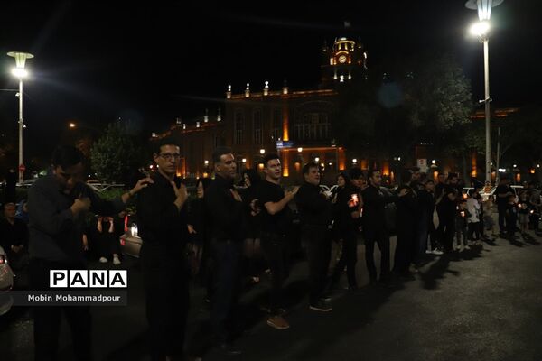 مراسم شام غریبان ابا عبدالله الحسین (ع) در تبریز
