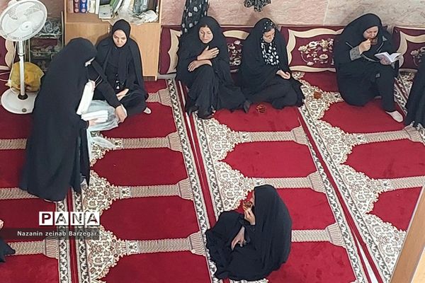 برگزاری مراسم عزاداری عاشورا در روستای جعفرآباد بوانات