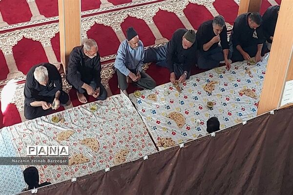 برگزاری مراسم عزاداری عاشورا در روستای جعفرآباد بوانات