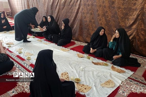 برگزاری مراسم عزاداری عاشورا در روستای جعفرآباد بوانات