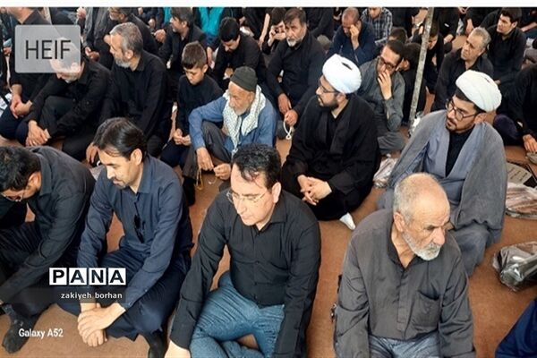 مراسم عزاداری ماه محرم در شهرستان راز و جرگلان