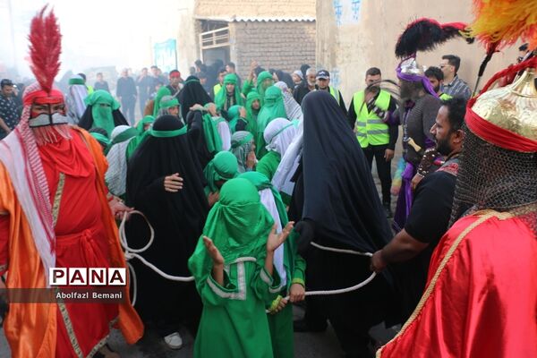 حرکت کاروان اسرا با عنوان «قافله غریبان نینوا» در جمکران