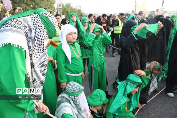 حرکت کاروان اسرا با عنوان «قافله غریبان نینوا» در جمکران