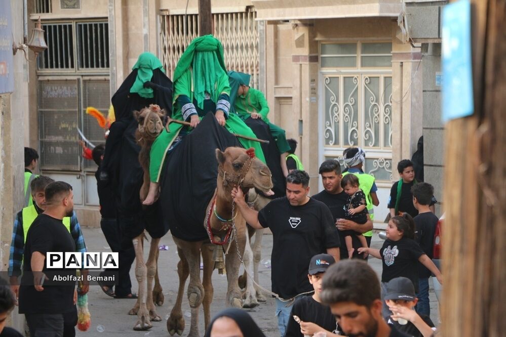 حرکت کاروان اسرا با عنوان «قافله غریبان نینوا» در جمکران