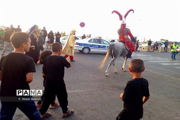 حرکت کاروان اسرا با عنوان «قافله غریبان نینوا» در جمکران