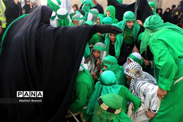 حرکت کاروان اسرا با عنوان «قافله غریبان نینوا» در جمکران