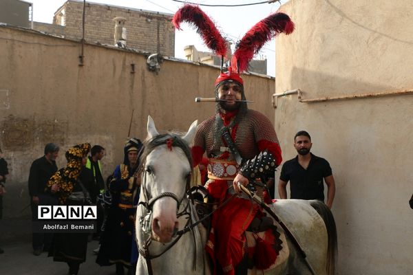 حرکت کاروان اسرا با عنوان «قافله غریبان نینوا» در جمکران