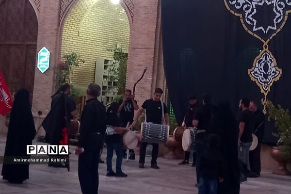 مراسم شب‌های محرم در حرم مطهر علی بن حمزه (ع)