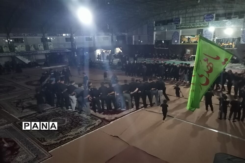 مراسم عزاداری شام غریبان در خاتم