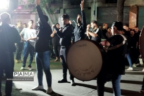 شب عاشورا در حرم مطهر احمد بن موسی کاظم(ع) شاهچراغ