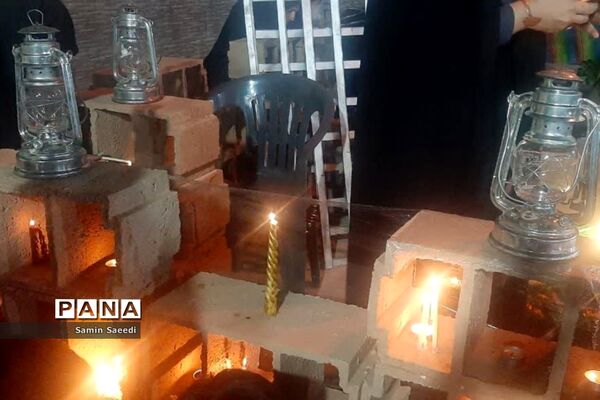 سوگواری شام غریبان حسینی در حسینیه ثارالله شیراز