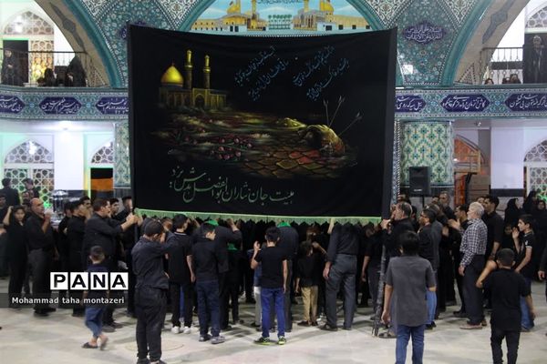 عزاداری مردم روستای ده بالای تفت در تاسوعا و عاشورای حسینی