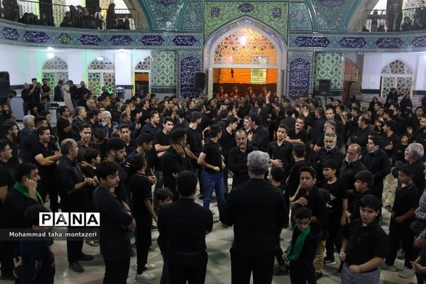 عزاداری مردم روستای ده بالای تفت در تاسوعا و عاشورای حسینی