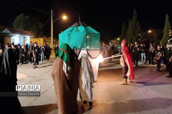 مراسم تعزیۀ خیمه‌سوزانی شام غریبان در شیراز