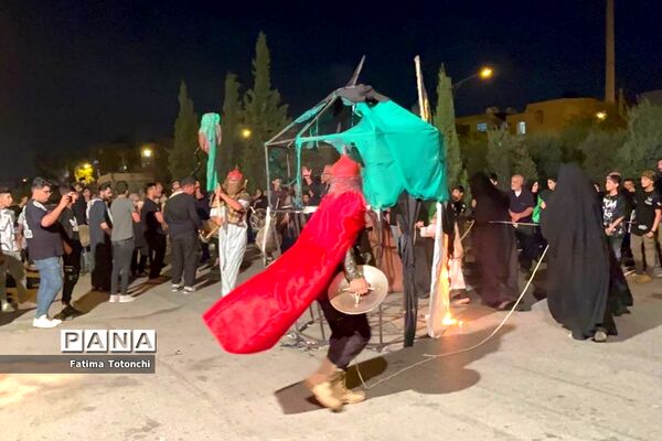 مراسم تعزیۀ خیمه‌سوزانی شام غریبان در شیراز