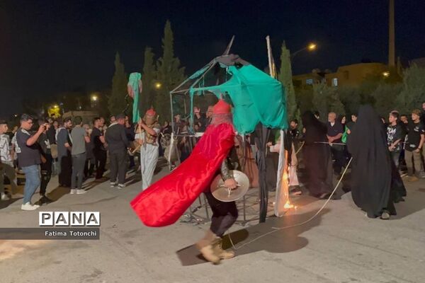 مراسم تعزیۀ خیمه‌سوزانی شام غریبان در شیراز
