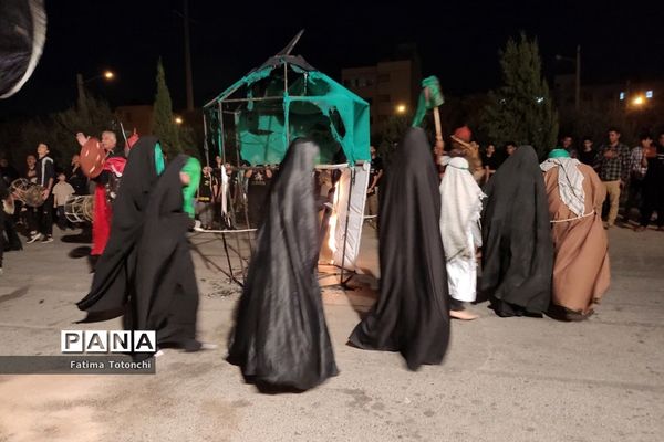 مراسم تعزیۀ خیمه‌سوزانی شام غریبان در شیراز