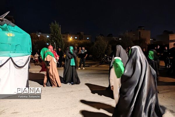 مراسم تعزیۀ خیمه‌سوزانی شام غریبان در شیراز