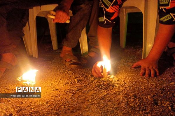 مراسم عزاداری شب شام غریبان در هیات محبین حضرت ابولفضل (ع) در شیراز