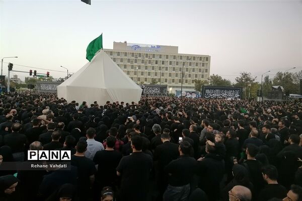 مراسم خیمه‌سوزان در مشهد