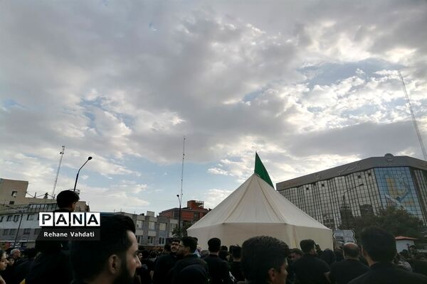 مراسم خیمه‌سوزان در مشهد