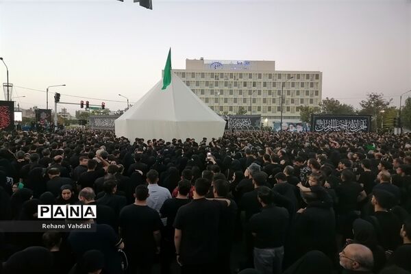 مراسم خیمه‌سوزان در مشهد