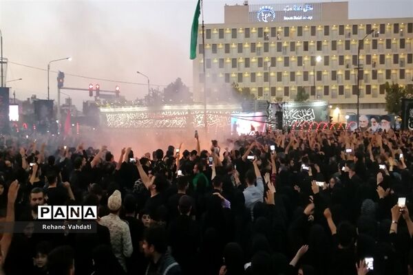 مراسم خیمه‌سوزان در مشهد