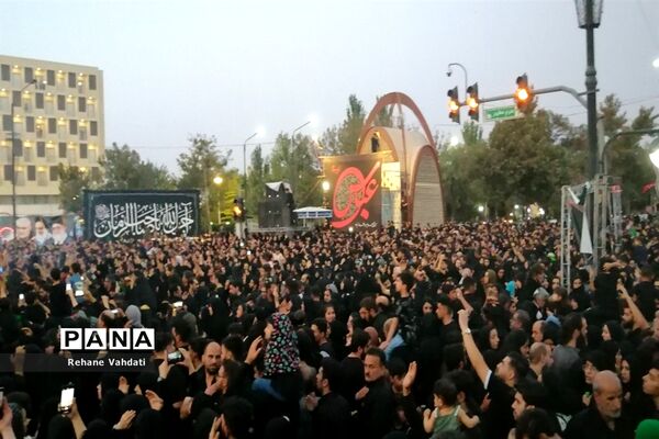 مراسم خیمه‌سوزان در مشهد