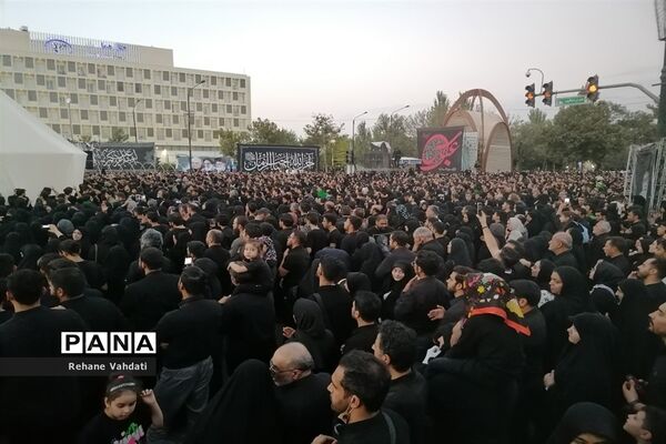 مراسم خیمه‌سوزان در مشهد