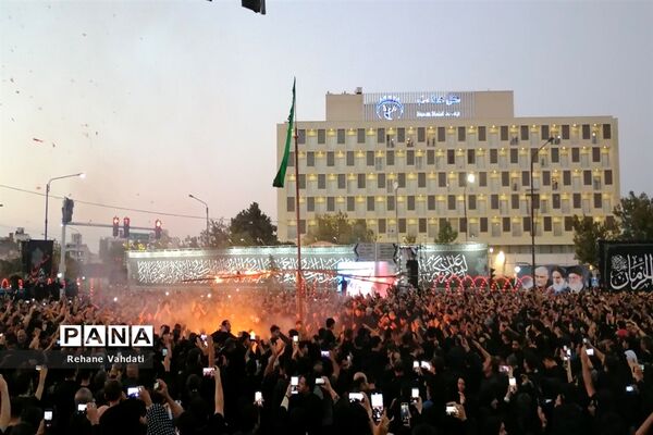 مراسم خیمه‌سوزان در مشهد