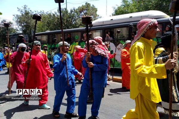 برگزاری تعزیه واقعه عاشورا در شیراز