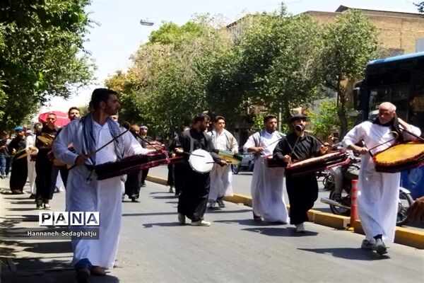 برگزاری تعزیه واقعه عاشورا در شیراز