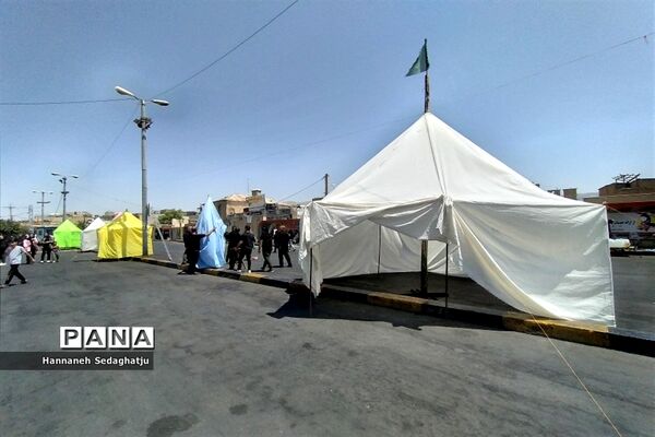 برگزاری تعزیه واقعه عاشورا در شیراز