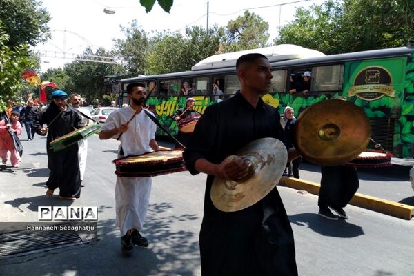 برگزاری تعزیه واقعه عاشورا در شیراز