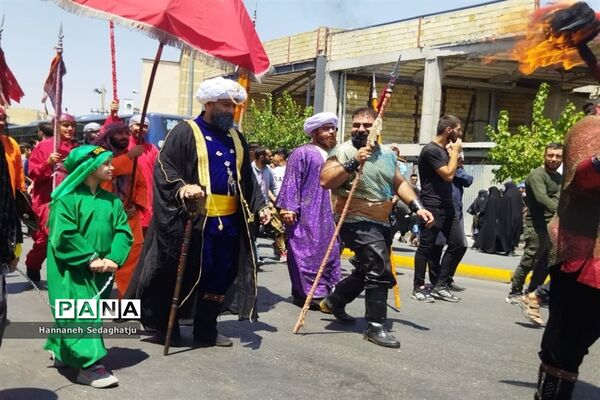 برگزاری تعزیه واقعه عاشورا در شیراز