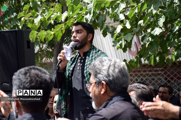 سنت عَلَم‌کشی به یاد علمدار دشت نینوا در تربت حیدریه