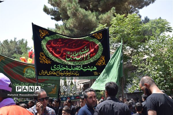 سنت عَلَم‌کشی به یاد علمدار دشت نینوا در تربت حیدریه